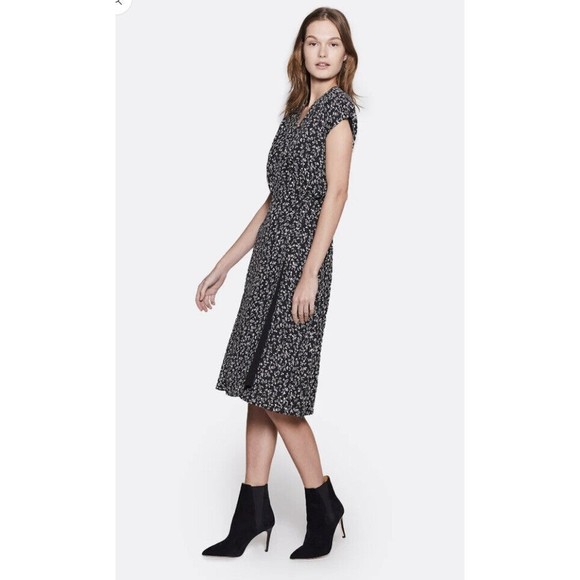 Womens Size S Joie Bethwyn B Silk Wrap Dress NWT - Picture 1 of 10